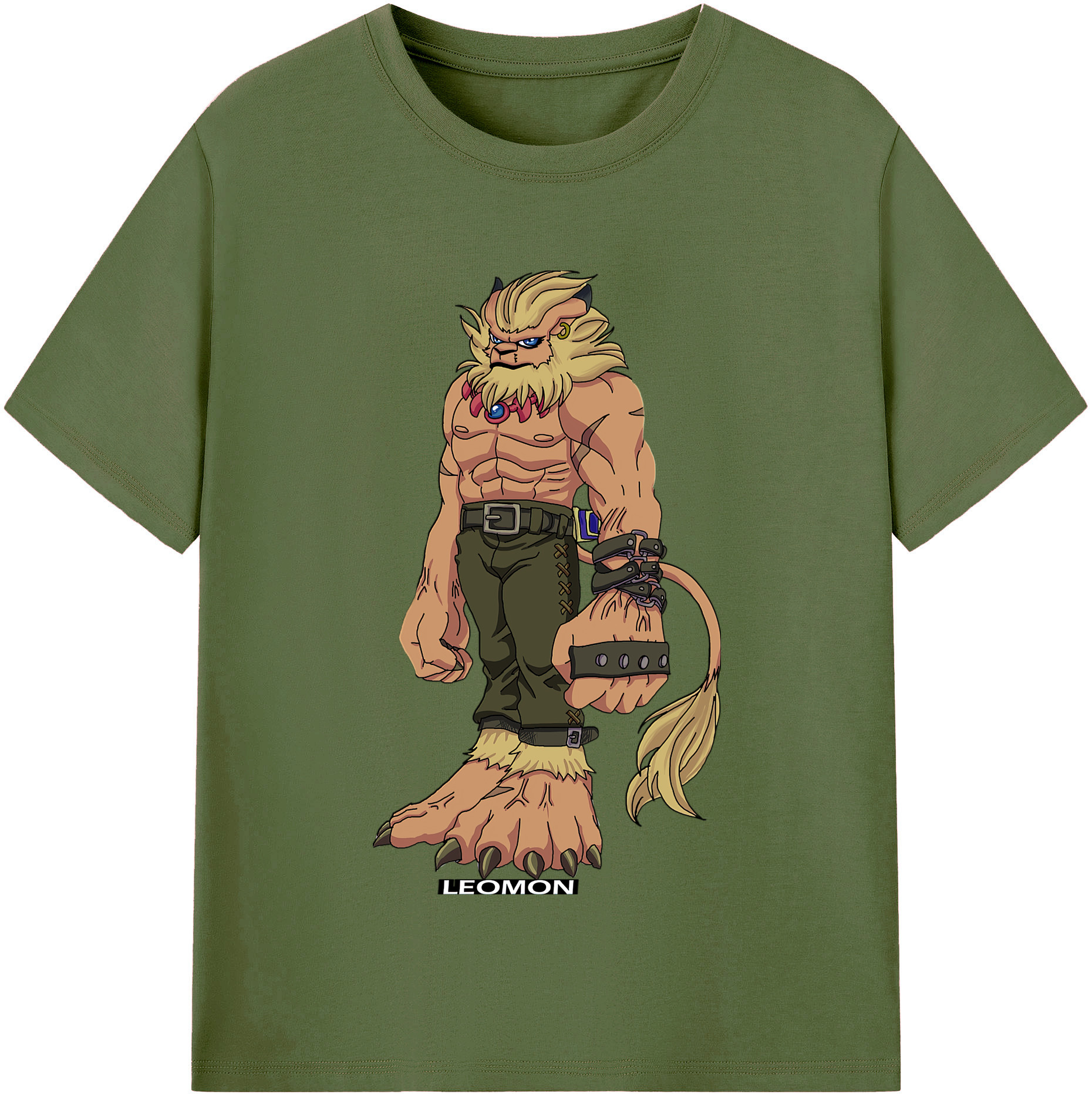 （画像用） Digimon デジタルモンスター/デジモン 綿100％半袖Tシャツ（フロントプリント）